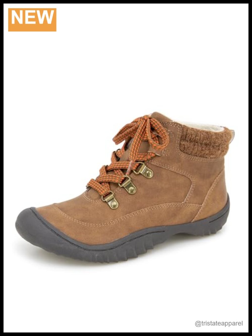 Waterproof Ankle Boots for Women Lace Up Comfortable Work Shoes